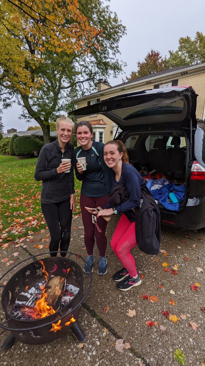 CathedralPrepXC's tweet photo. What to do when it's 38 degrees and rainy? Work out from coach's house and enjoy cocoa and a fire when it's all over. #wheredidfallgo https://t.co/HR1ywROdnr