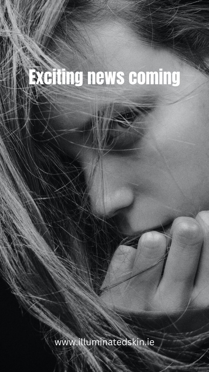 IllumSkin's tweet photo. Lots of exciting news coming..

Follow for more information

#skincare #skinhealth #Facial
#meath #LouthChat https://t.co/cHFdfl6l2U