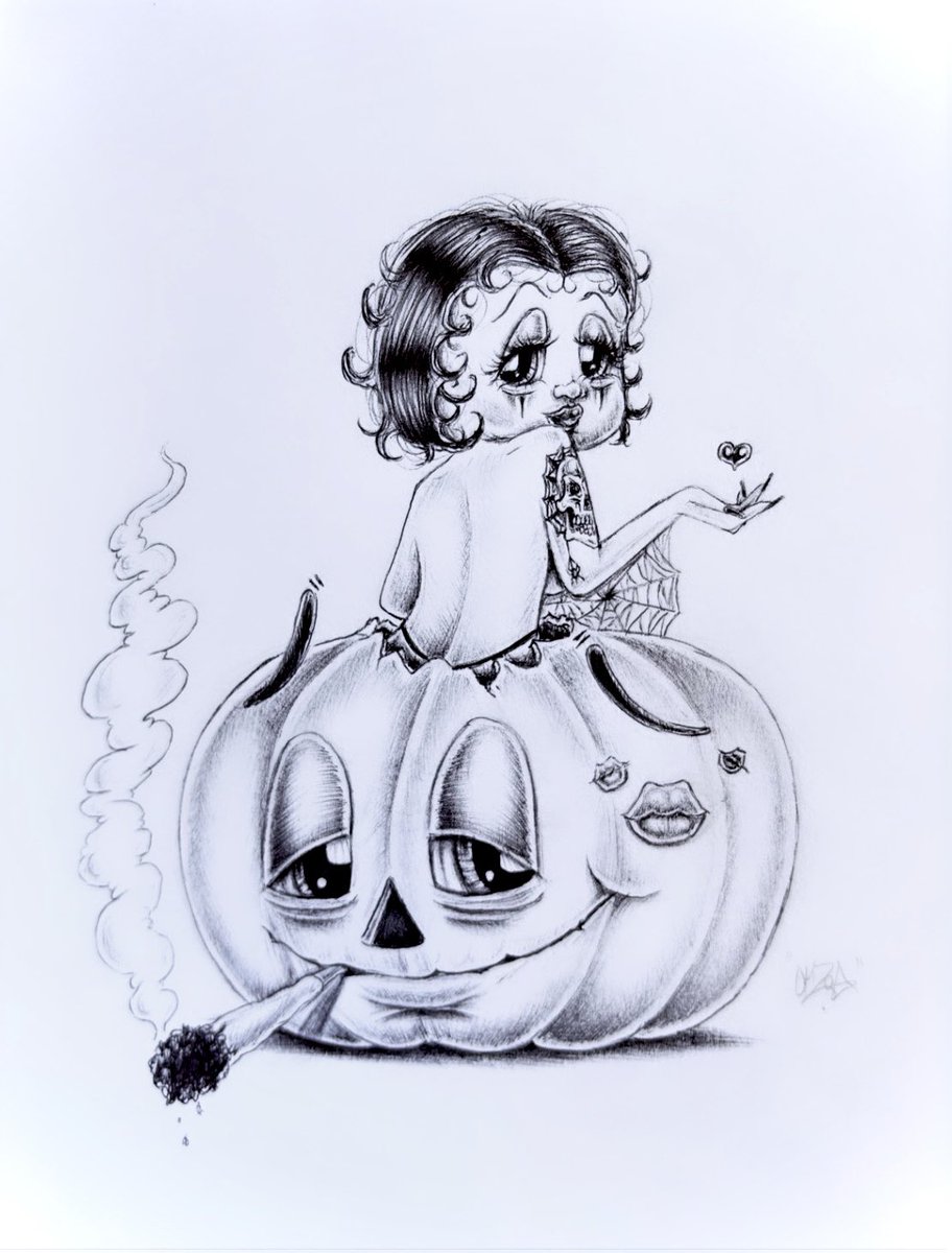 orzoesque's tweet photo. Day 18 . Betty Boop y su Calabaza 🎃💋

Pluma https://t.co/Gj2edJG5PF