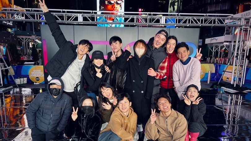 EddyTZenLee's tweet photo. What a joy to be able to share a bit of @KPOPBroadway with the world on @GMA
A special moment in time with some incredible people. See you at Circle in the square! 😊
#F8 #RTMIS #Broadway #kpop #Strawberryman https://t.co/VuQPkk5WRI