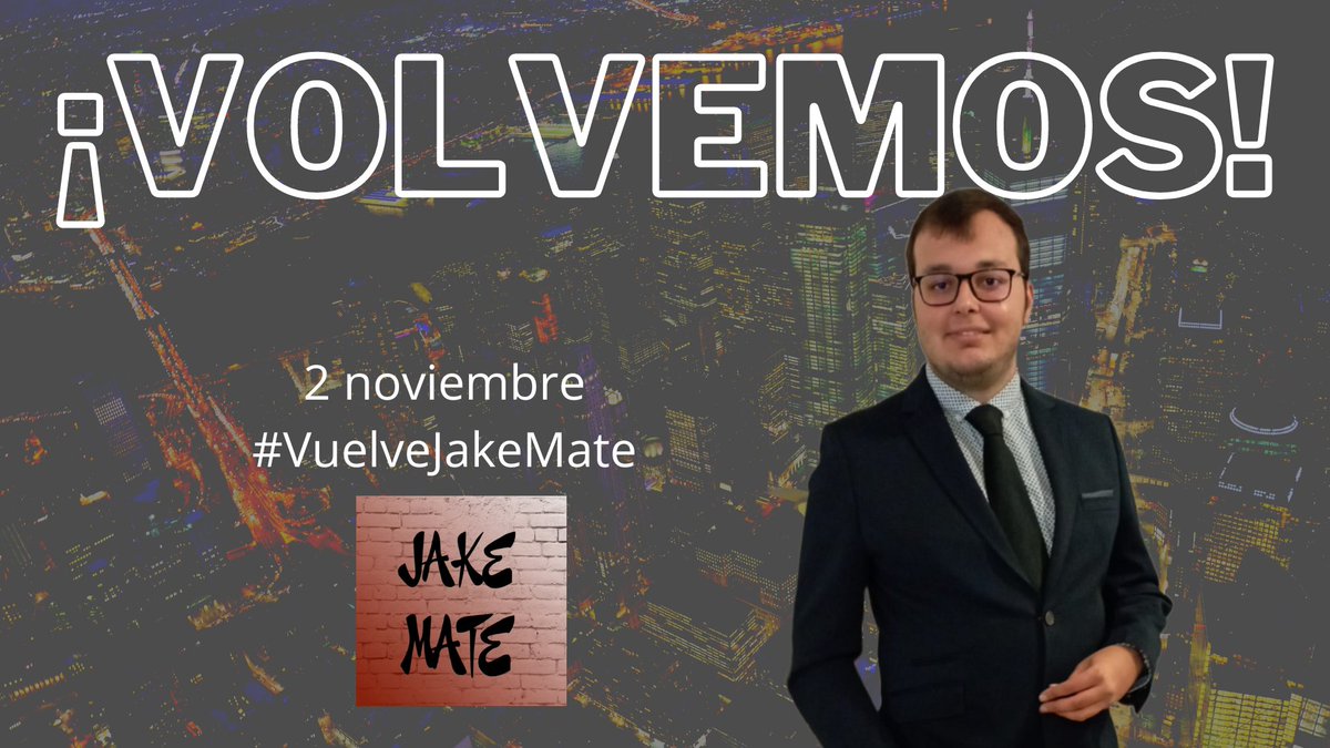 OKCarolus's tweet photo. Volver

A los sitios donde uno fue feliz

El 2 de noviembre, #VuelveJakeMate @JakeMateFM https://t.co/fJeGTs3vUl