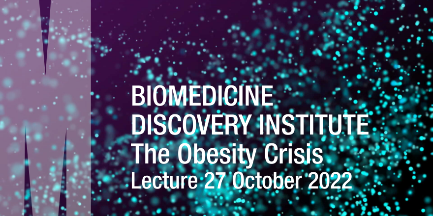 Hear from @MonashBDI Dr @ClaireFoldi about the biological drivers of food addiction and reward processes at the #ObesityCrisis public lecture. Register now👉bit.ly/3B3od17