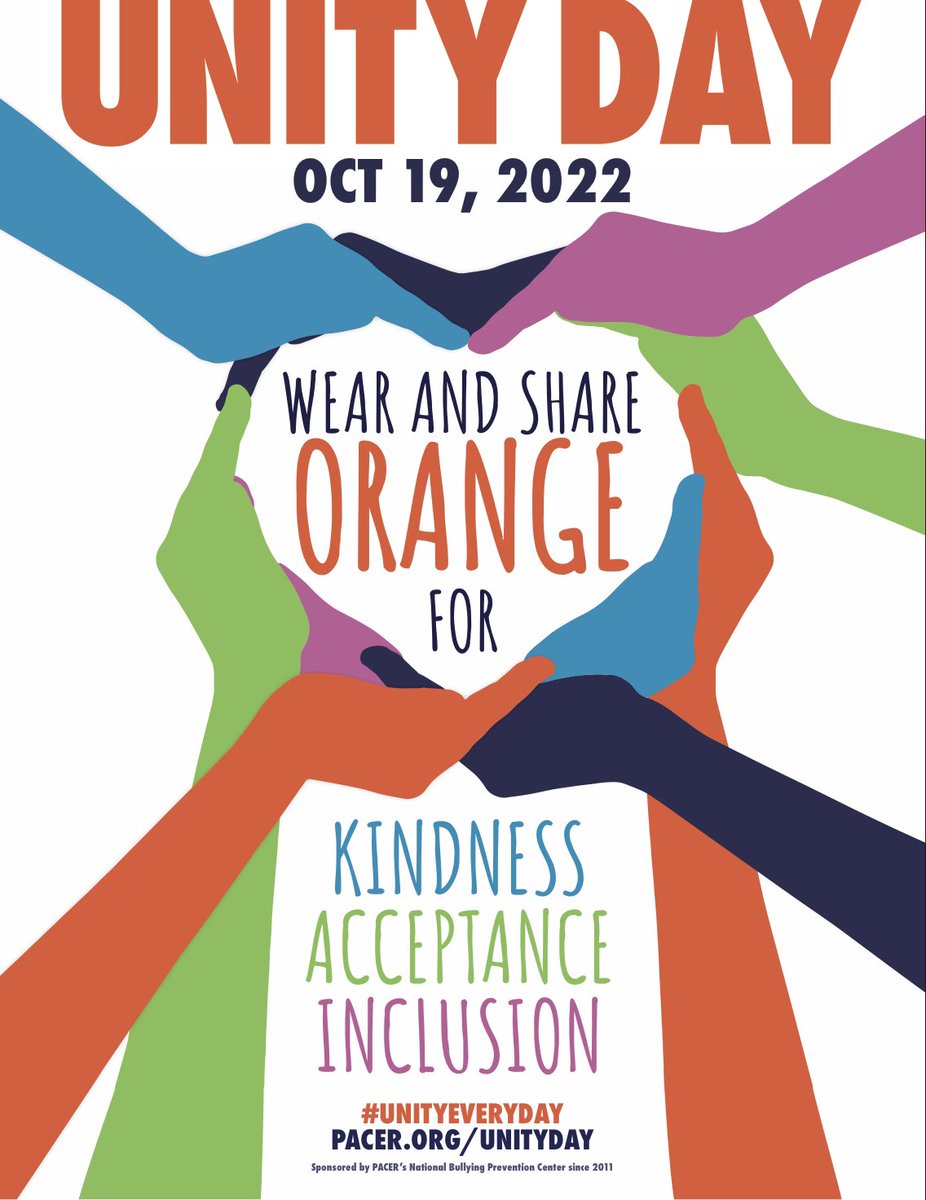 📢📢📢 Parent Teacher Conferences 🎉🎉🎉

PTC, Wednesday from 2 PM to 6 PM, virtually on Teams. 

All students need to wear ORANGE FOR UNITY DAY!!!! 😁😁

Please contact your child’s homeroom teacher to set up an appointment.

Early dismissal at 1:40 PM tomorrow.