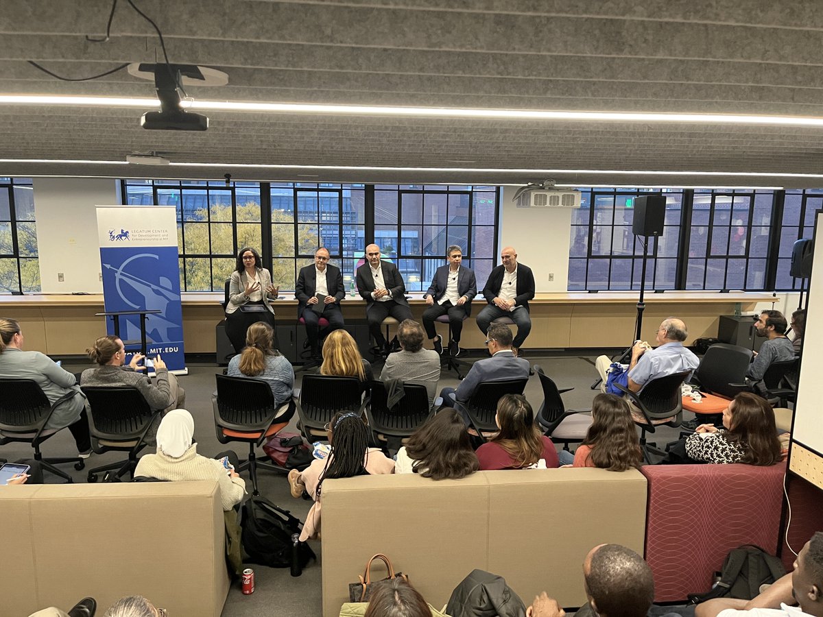 Legatum Center at MIT (@mitlegatum) on Twitter photo Kicking off our Growth Trends in Emerging Markets panel tonight! Thrilled to be hosting <a href="/ronmou/">Ronaldo Mouchawar</a>, Ridzki K. of <a href="/GrabID/">Grab Indonesia</a>, <a href="/ZiadOueslati/">Ziad Oueslati</a>, and Yaser Moustafa of <a href="/NBKCapital/">NBK Capital</a>. Alongside Legatum ED <a href="/Dinasherif/">Dina H. Sherif</a> and Faculty Director, <a href="/Fiona_MIT/">Fiona Murray</a>.
Thank you to all in attendance! Kicking off our Growth Trends in Emerging Markets panel tonight! Thrilled to be hosting <a href="/ronmou/">Ronaldo Mouchawar</a>, Ridzki K. of <a href="/GrabID/">Grab Indonesia</a>, <a href="/ZiadOueslati/">Ziad Oueslati</a>, and Yaser Moustafa of <a href="/NBKCapital/">NBK Capital</a>. Alongside Legatum ED <a href="/Dinasherif/">Dina H. Sherif</a> and Faculty Director, <a href="/Fiona_MIT/">Fiona Murray</a>.
Thank you to all in attendance!