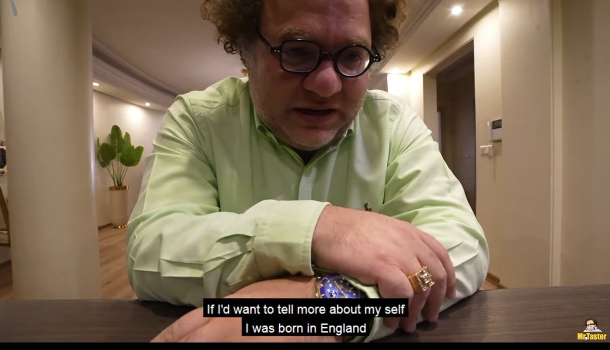 ZoroastersChild's tweet photo. Food vlogger & spokesperson for the criminal Islamic regime, Hamed Sepidnam aka "Mr Taster" is now immigrating to Dubai/UK while MILLIONS of Iranians are getting beat up and killed in the streets 😡
#IranRevolution2022
#MahsaAmini
#مهسا_امینی
#MrTaster
#زن_زندگی_آزادی https://t.co/WXXJT8bDOO