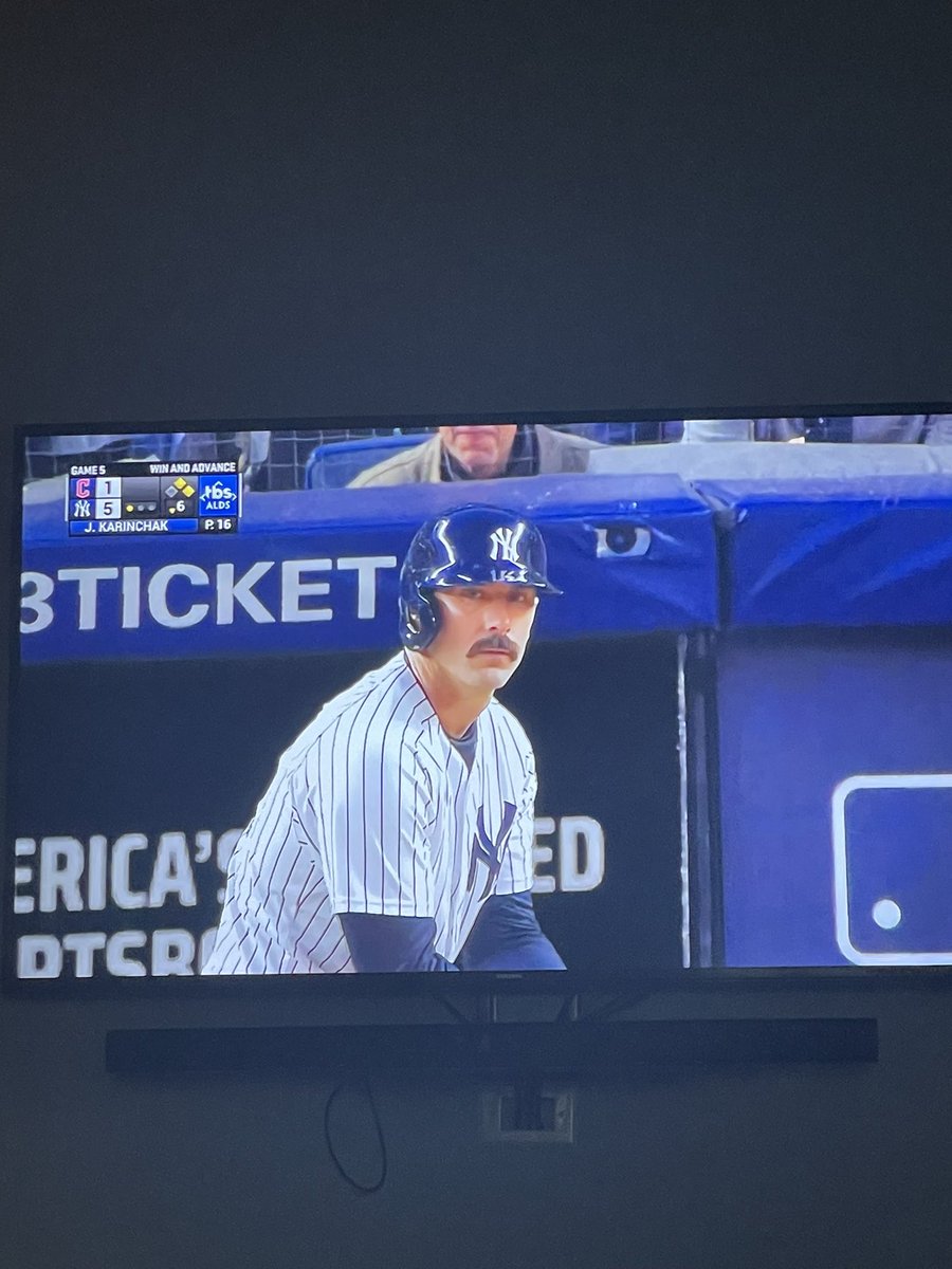 JHugo13's tweet image. The sexiest mustache in baseball #StacheBash @yankees #RepBX