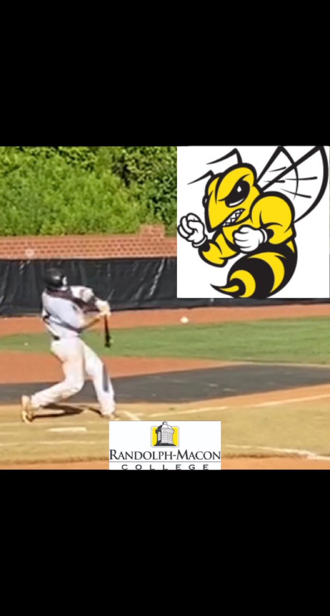 I am extremely excited to announce that I will be continuing by academic and athletic career at Randolph-Macon College. Thank you to everyone who has helped me become the man I am today. Go Yellow Jackets! 🐝<a href="/CSCNorfolk/">Coastal Sports Center</a> <a href="/RMCJackets/">R-MC Baseball</a> <a href="/OLVBaseball/">Ocean Lakes Baseball</a>