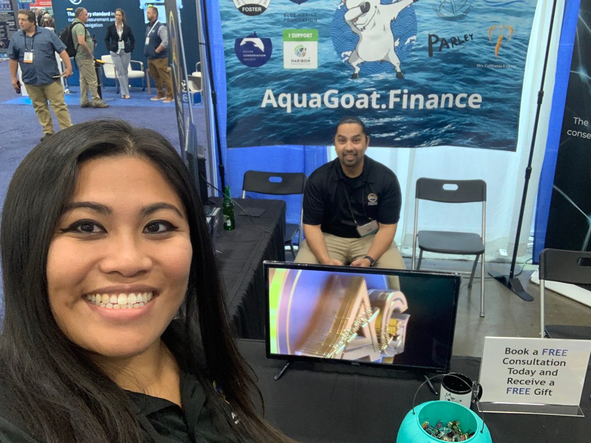 Day 2 at the Oceans Conference and #aquagoat is making big waves! Team work makes dream work! @elonmusk @NatGeo @LeoDiCaprio @BillGates @MrBeast @facebook @OceanRamsey #GOAT𓃵 #BNB #Binance #cryptocurrecy #Blockchain #StrongerTogether #altcoin #Crypto #ETH #PolygonNetwork