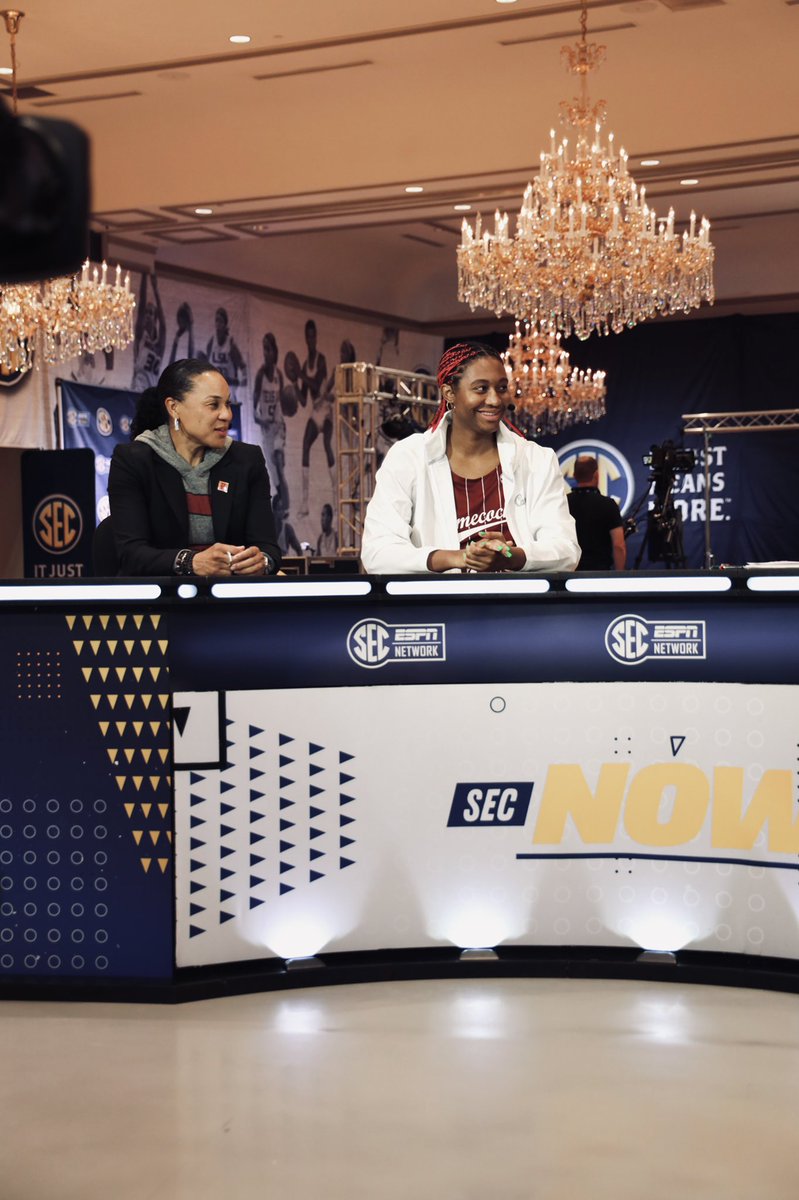 On the @SECNetwork set … always a 🎉🎉🎉