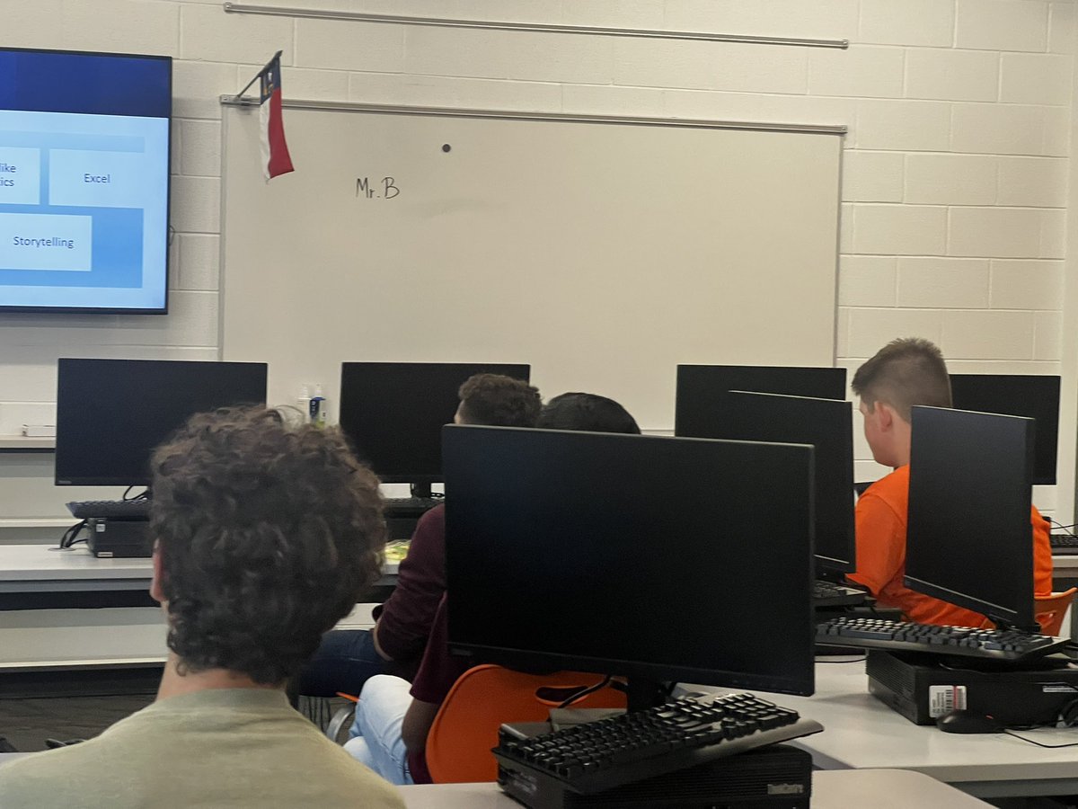 Yesterday was another great Lunch &amp; Learn series for the IT Academy at FVHS.  Mr. Booker did a great job explaining data analytics! Thank you!