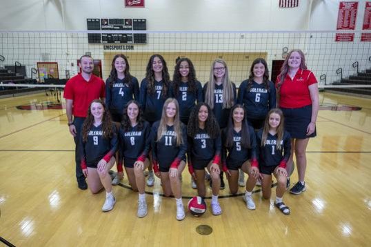 WeAreColerain's tweet photo. Varsity Volleyball 

Round 1 

Set 1, 25-9 Talawanda
Set 2, 25-23 Talawanda
Set 3, 25-15 Talawanda 

That’s a wrap on the season. So many good memories with this team and especially the Seniors. Thank you for everything! 

#WeAreColerain https://t.co/9V0YWKfsor