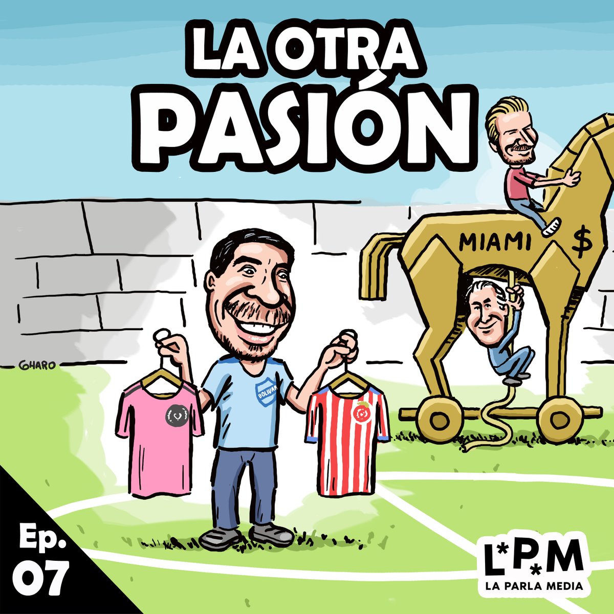 ✅ David Beckham
✅ Jennifer Lopez
✅ MLS, La Liga, Copa Libertadores
✅ Papa Francisco
✅ Exilio cubano en Miami
✅ Peleas y separaciones

¡Ya podes escuchar el Ep. 07 de Marcelo... We Have a Problem! Un episodio que, por si no te quedó claro, lo tiene todo.