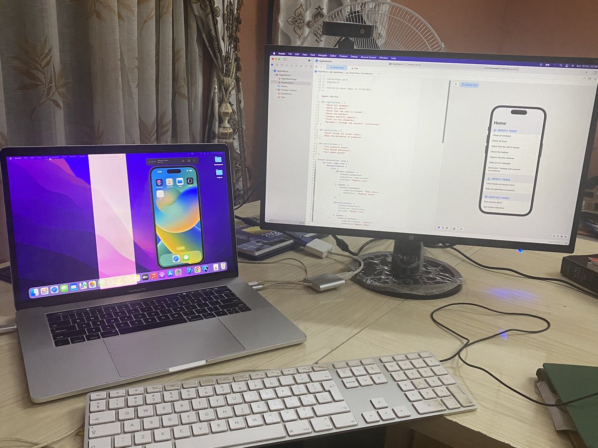 doken_edgar's tweet image. Thank you for the free week of learning @pluralsight. I was able to kickstart learning native iOS development with SwiftUI using @andrewcbancroft’s great introductory course. Now onto solidifying what has been learnt and improving on it. Thanks once again.