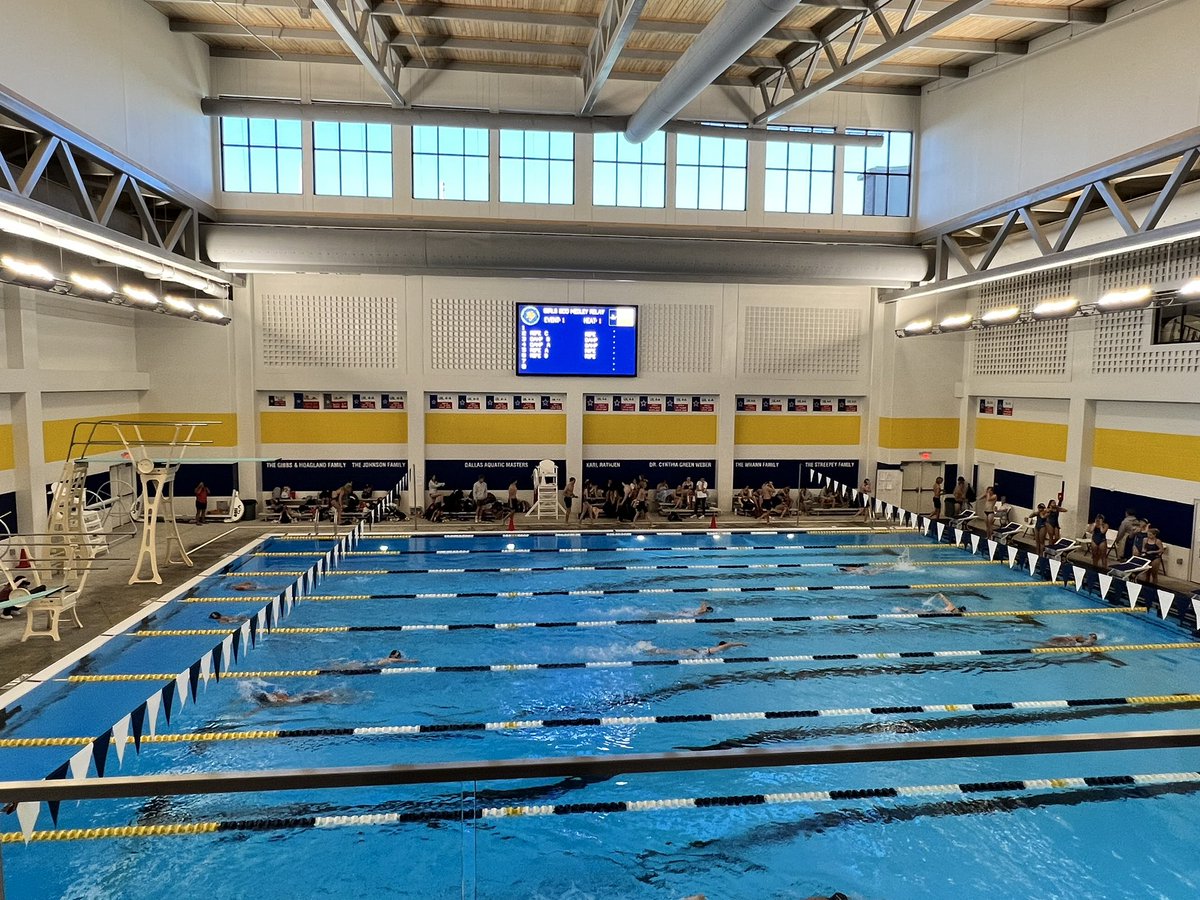 So excited to be here to support our amazing kiddos! 🏊‍♀️ <a href="/JJPearceHS/">JJ Pearce High School</a> <a href="/TheCBreedlove/">Carrie Breedlove</a>