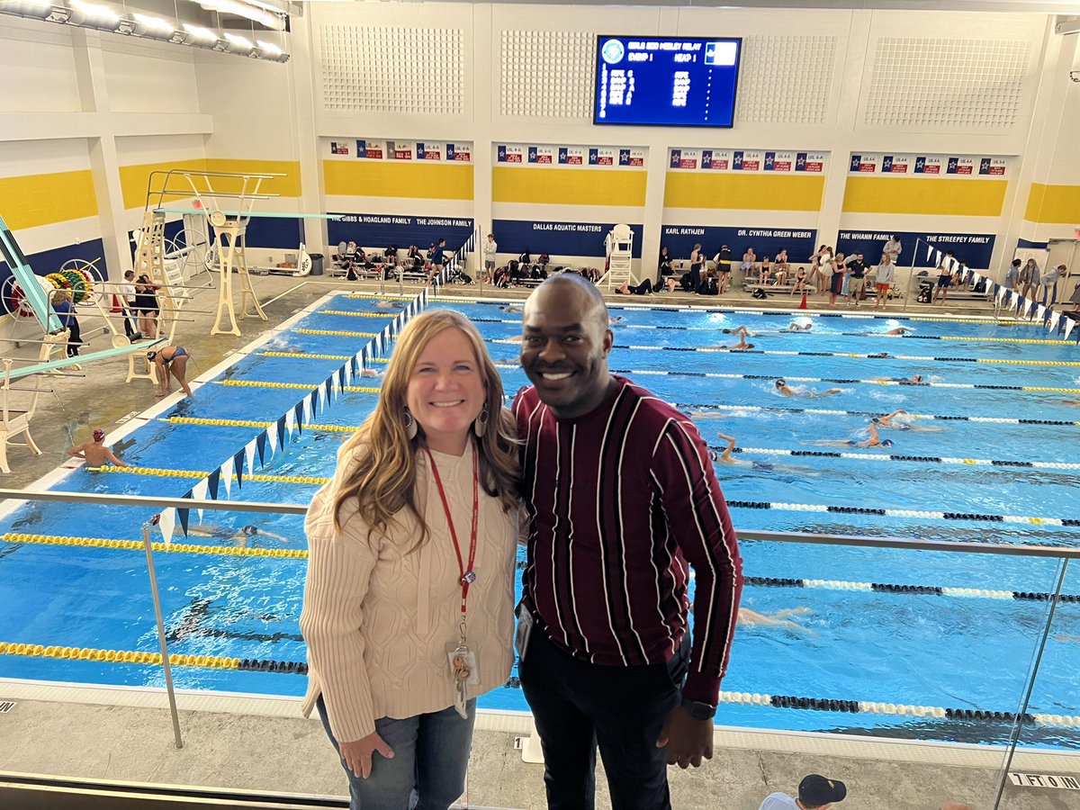 Go Swimmers!  <a href="/jjpswimming/">JJ Pearce Swimming & Diving</a> ❤️💙 <a href="/lhbenton/">LeAndre H. Benton</a>