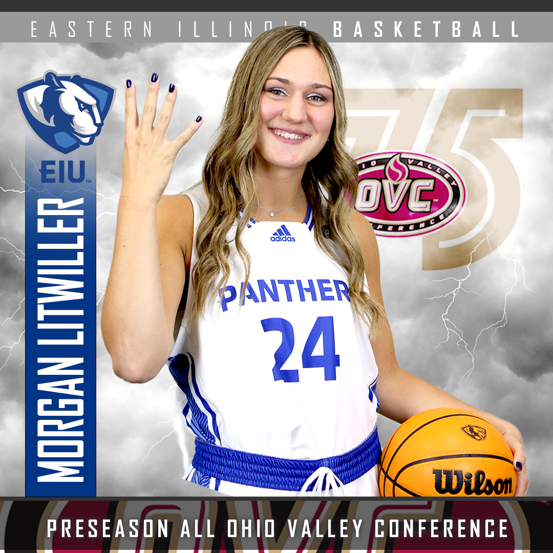 ICYMI: Lariah Washington from <a href="/EIUWBB/">Eastern Illinois WBB</a> named <a href="/OVCSports/">Ohio Valley Conference</a> Women's Preseason Player of the Year while teammate Morgan Litwiller was also named to the preseason All-OVC squad
