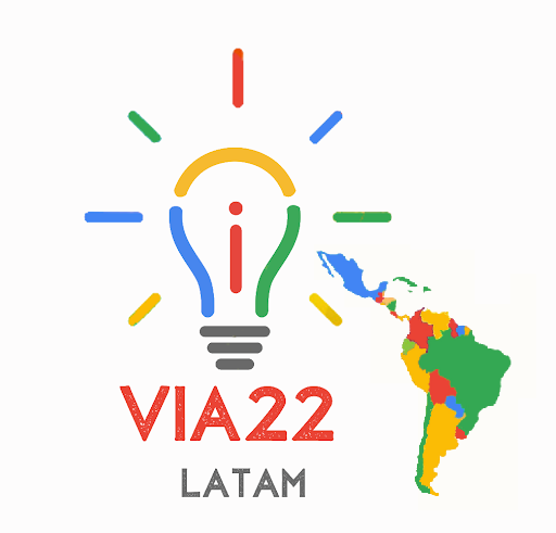 Gabypucp's tweet photo. Los compañeros de la cohorte #VIA22 de la escuela de innovadores de Google son increíbles!#GoogleEI 
Aquí el logo logrado de manera colaborativa. #MuchoPorAprender https://t.co/r4CO94xpv0