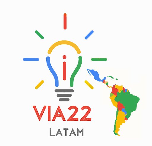 Comparto el logo del Programa de Innovadores de Google para Latinoamérica. Nuestro primer trabajo en equipo que surgió en un Jamboard 🇵🇪🇵🇪. #VIA22 #GoogleEI