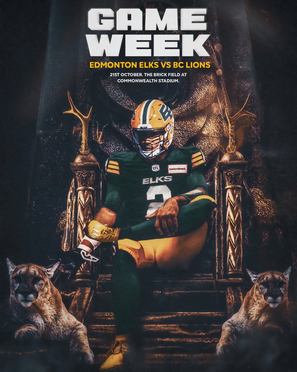 GoElks's tweet photo. Winter is coming 🦌
#GoElks #CFL https://t.co/kFDPhdZhQH