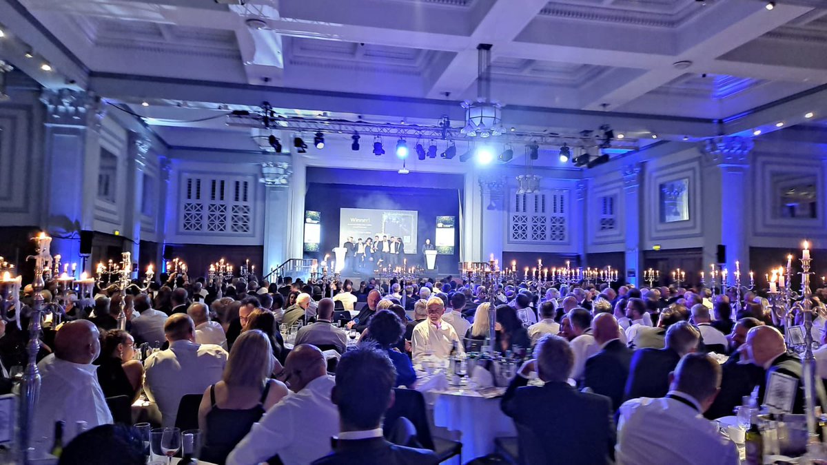 EdenSustainabl1's tweet photo. A great evening at the @EduEstates awards in Manchester, picking up the gong for Contractor of the Year >£50m t/o, with host @MrEdByrne #eduest22 #eduestates https://t.co/A8FVK88UgQ
