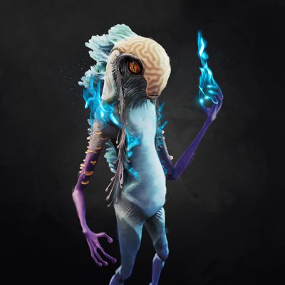 New PFP today in honor of the Mara mint from <a href="/Gyris_official/">GYRIS</a> that blue voodoo flame is something else 🔥😎