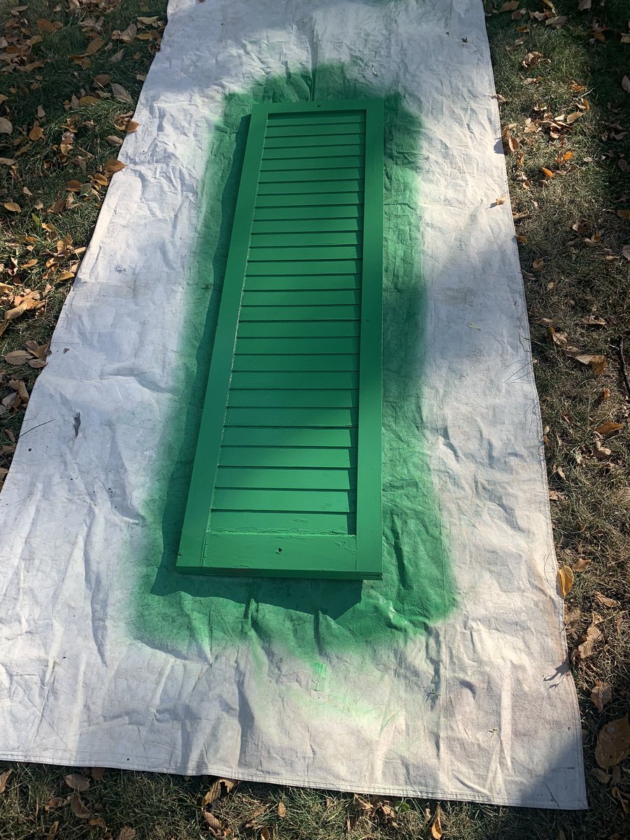 PSA: If you’re thinking about painting your shutters without getting a paint sample first, don’t.