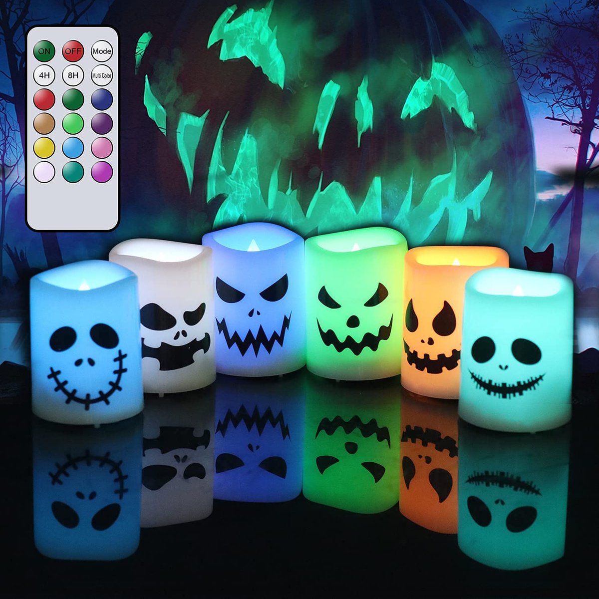 ledpixelTM's tweet photo. 💥 Halloween Flameless Votive Candles Color Changing with Remote Timer, Battery Operated LED Tealight Candles for Halloween Home Decoration Gifts(6 Pack, 1.5” x 2”)(Battery Included)
🛒 https://t.co/Ou4oWqq0g6 
❌ $21.99
✅ $13.99
🔔 amazon
🌐 https://t.co/4hmrifehT3

#Halloween https://t.co/hlbWXEscnl