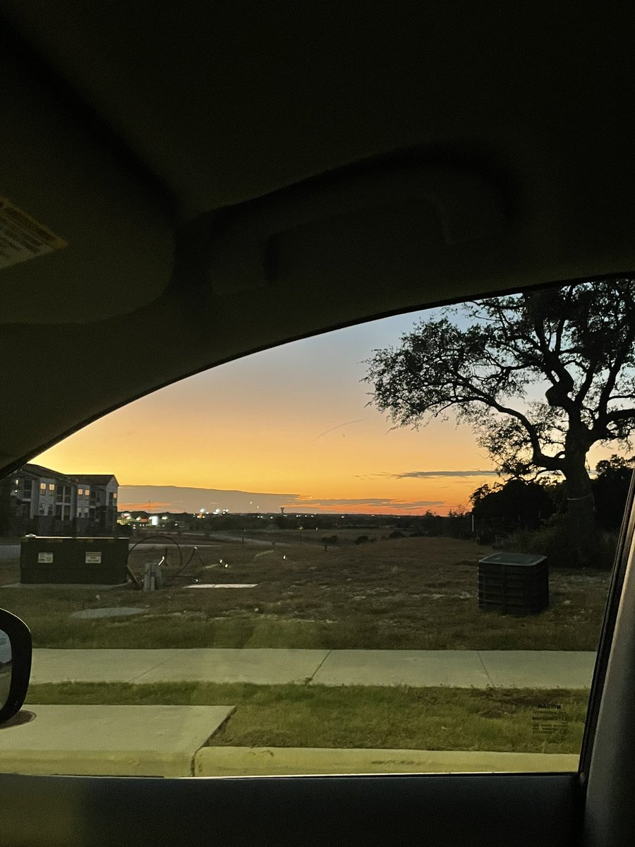 Sun up to sundown…. A teacher’s job is never done. But the views are spectacular.