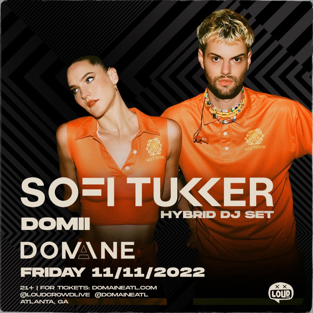 BENDITO! Joining <a href="/sofitukker/">SOFI TUKKER</a> in Atlanta <a href="/LoudCrowdLive/">Loud Crowd</a> @domainatl
