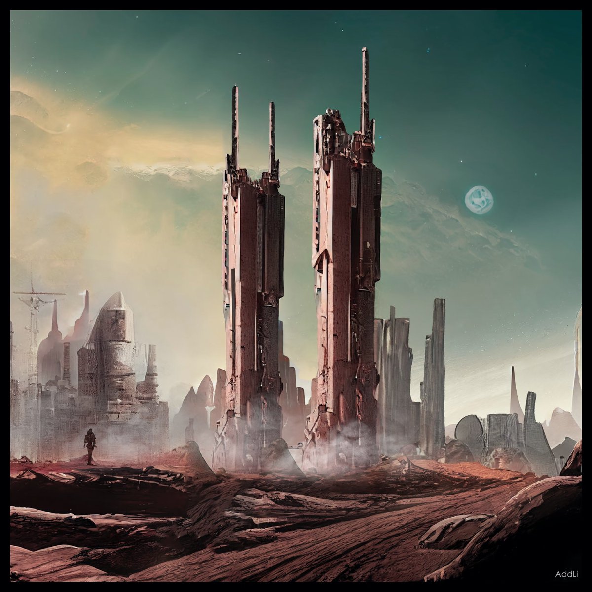 HorseMan_HMN's tweet photo. Martian Towers #08

#NFT #NFTCollection https://t.co/I2TfYIKmHn