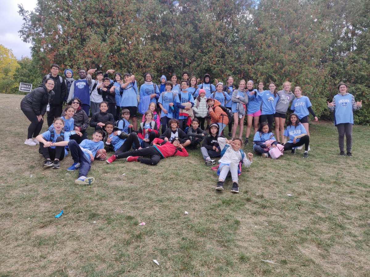 A BIG congrats to our athletes who ran at the Mississauga North Cross Country Family Meet. We are so proud of each of you. We look forward to taking 17 runners to the Board Meet next wk. Go Bears🐻 Big thx to Mrs. Salema Ms. Macri &amp; Ms. Bagley who could be there when I couldn’t.