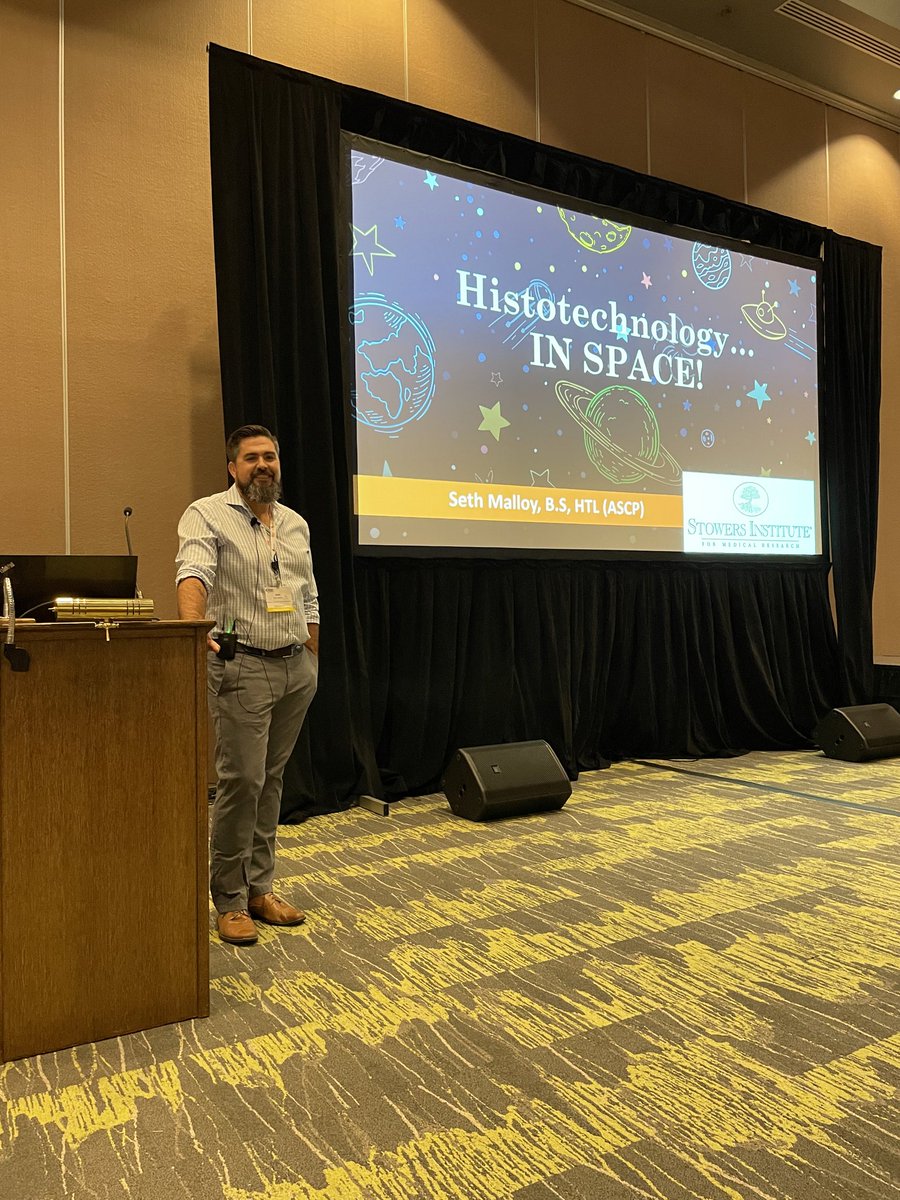 SethMalloyHTL's tweet photo. @ScienceStowers Histology core was well represented at #NSH2022 in Reno, NV this week! @HistomanSIMR put on two amazing sessions about ocular histology and tissue clearing, and I talked about #SPACE https://t.co/nhgSa4ie8d