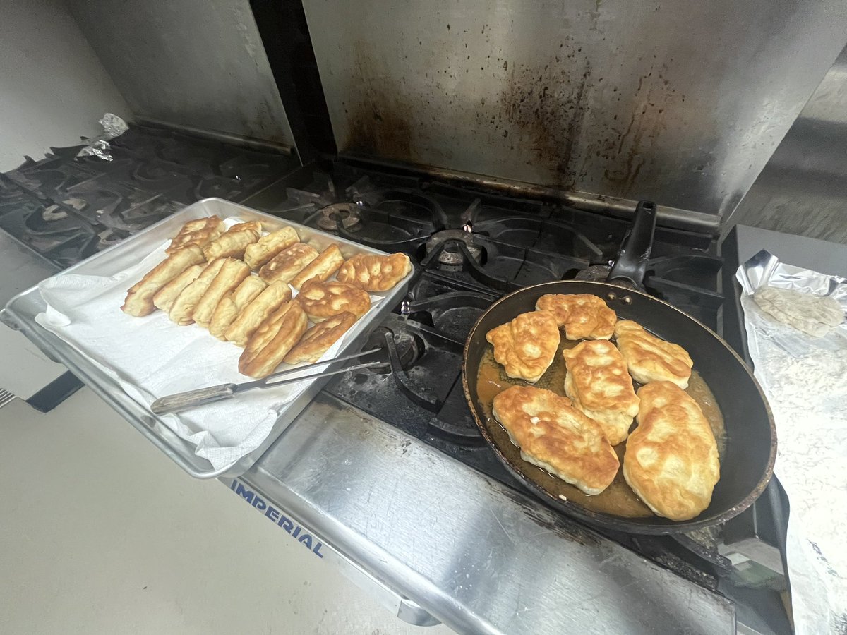 sydney_ned's tweet photo. In our Indigenous communities we come together for one another in times of celebration and in times of sorrow. Today my mom and I catered for 200+ people for our cousin’s funeral. Food is an important way to share our love & support. 🤲🏽♥️ #heartwork #sumasfirstnation #semath https://t.co/frg2YjSvy4