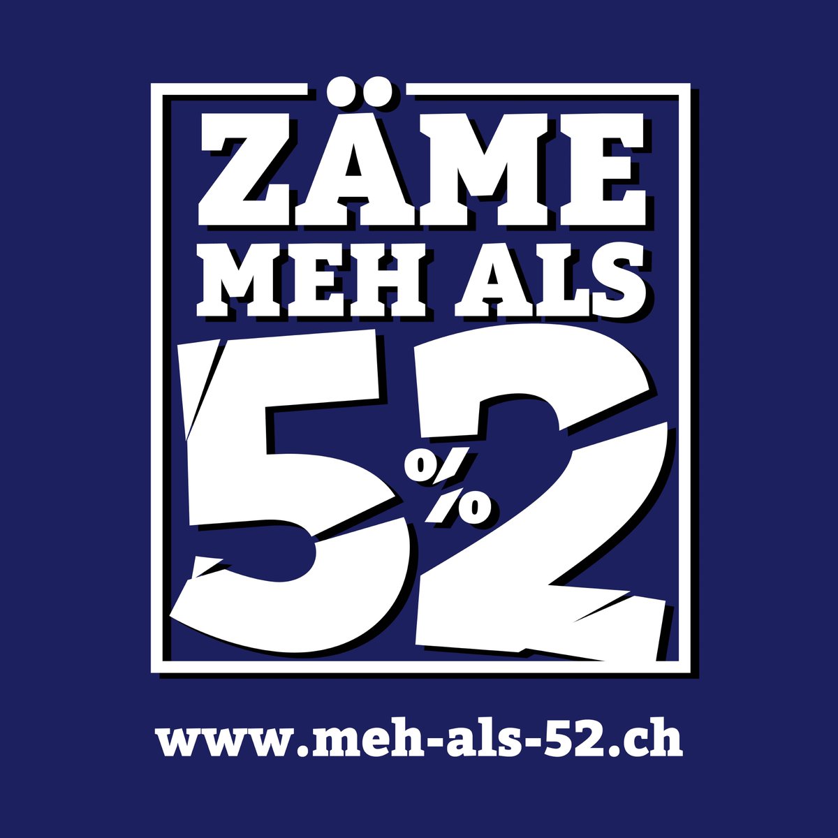 ZÄME MEH ALS 52 PROZÄNT tweet media