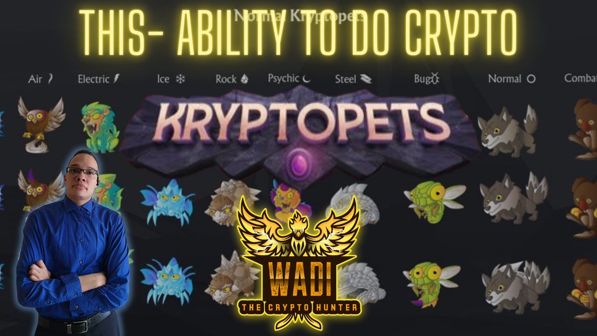 Please come join me and <a href="/PetsKrypto/">KRYPTO PETS OFFICIAL</a> <a href="/KPETS_JONDOUGH/">Jon Dough</a> for a Q&amp;A about Kpets today at 9pm est. #KPETS #NFTs #P2E #EthereumNFTs #Ethereum

youtu.be/NF4AttAYwKY