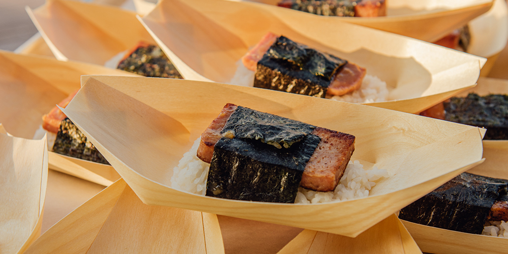 SPAMbrand's tweet image. We know it’s October but we’re still thinking about the SPAM® Brand X @Omsom Party from May 😍 #TakeUsBack #SPAMBrand #AAPI #NYC #LA