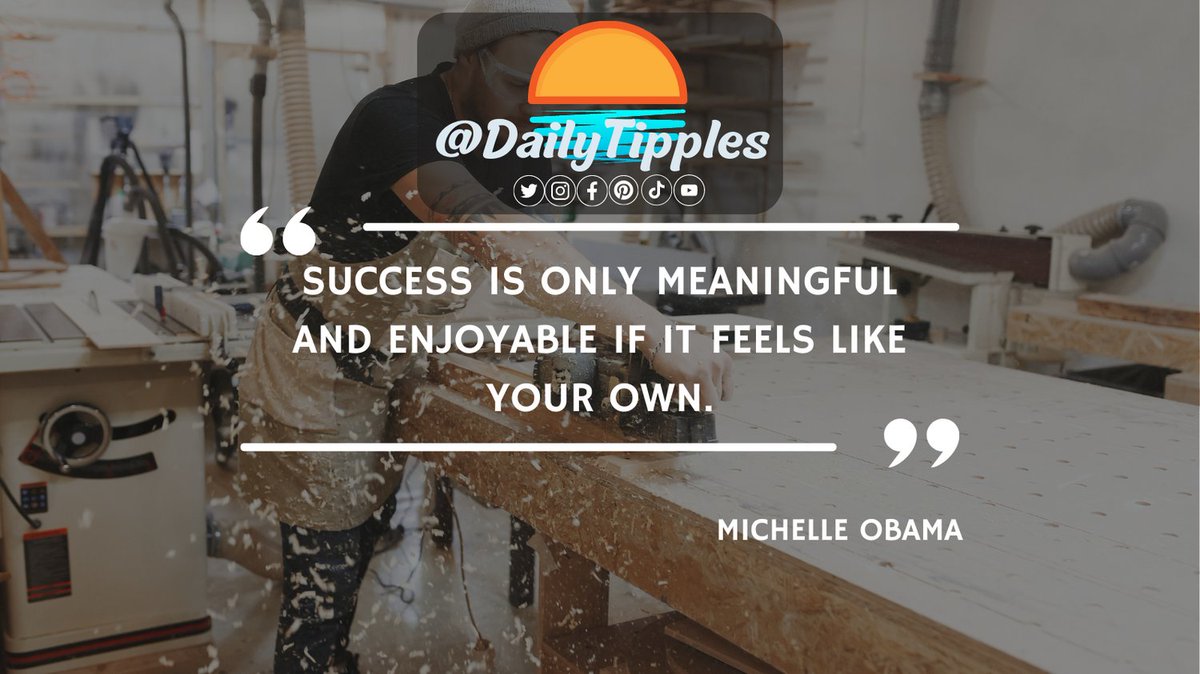 DailyTipples's tweet photo. Do you own your Success ? 

#Motivation #Investment #Money #Business #SmallBusiness #Entrepreneur #BusinessOwner #Marketing #Goals #Inspiration #Success #Leadership #DigitalMarketing #Quotes #116am #DailyTipples #businesstips #MichelleObama https://t.co/2F9owkXhCS