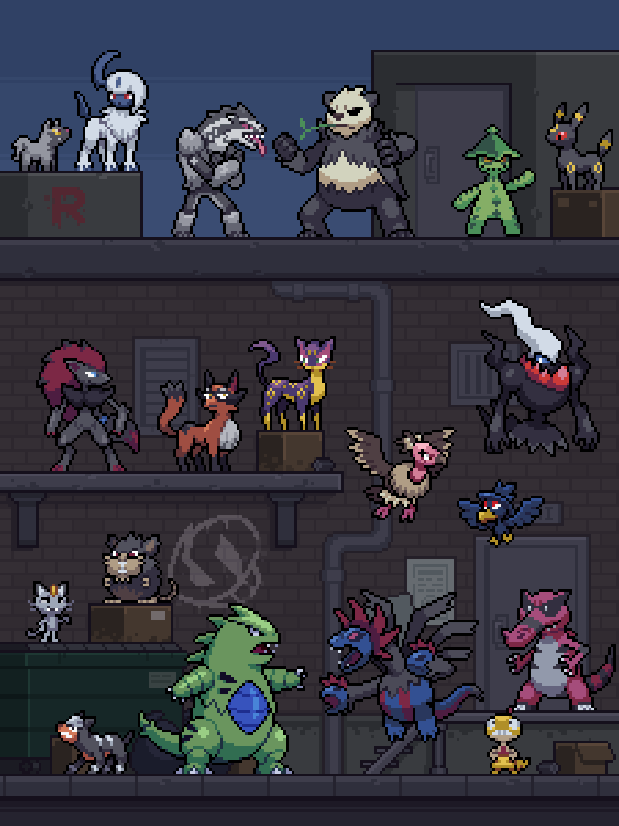 DailyPixelBot's tweet image. "dark

#pokemon #pixelart #ドット絵"

Artist: @dragumagu
Website: artstation.com/dragumagu