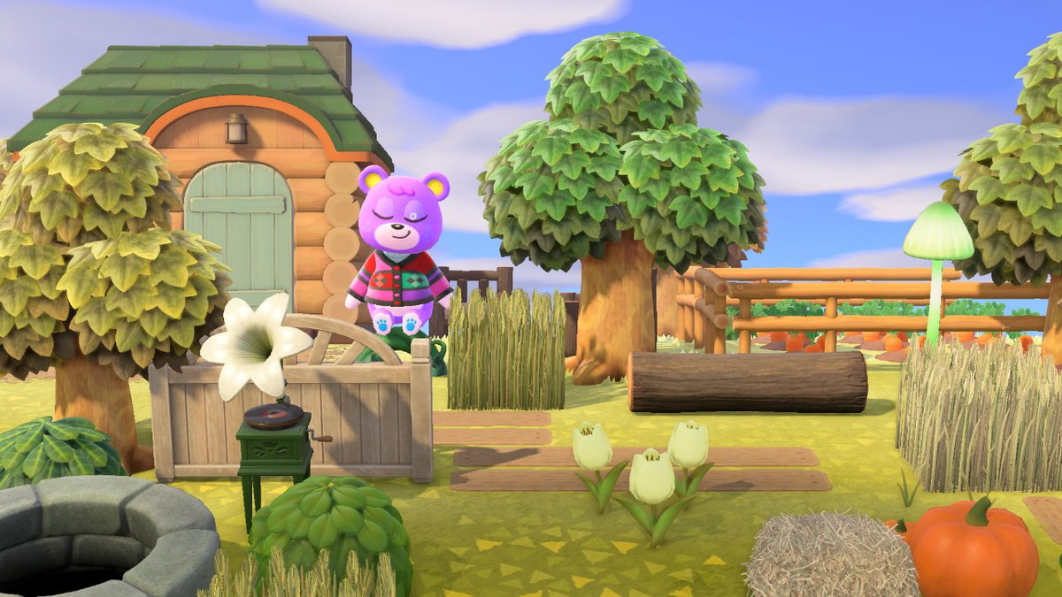 snuuggs's tweet photo. Cozy fall naps #AnimalCrossing #ACNH https://t.co/KJ0flg6AMy