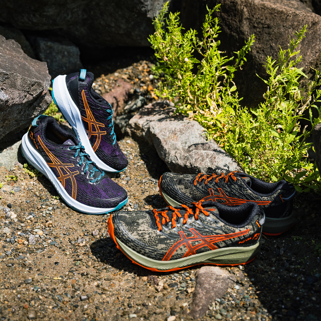 ASICSRunningJP's tweet photo. 【トレイルシューズの新モデル発売中】
■ASICS TRAIL最速シューズ
FUJI SPEED
■ロングトレイルを行うランナー向け
TRABUCO MAX
■エリートからビギナーまでオールマイティ
FUJI LITE 3
トレイルシューズで、山道を駆け抜けよう。
#FUJISPEED
#TRABUCOMAX
#FUJILITE3
#ASICSTrail
#トレラン
