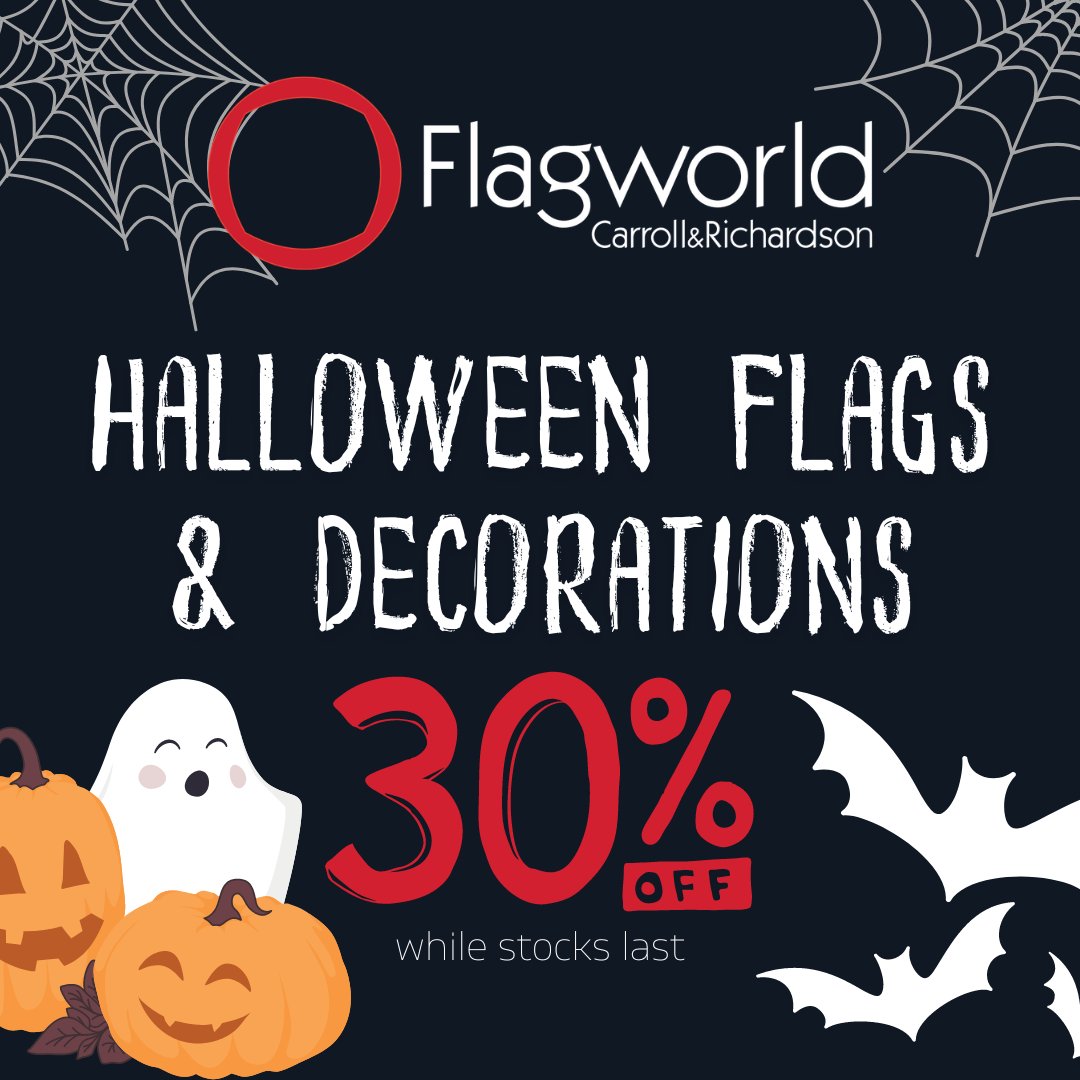 Don't miss out on getting your quality Australian made Halloween decorations! Order now while stocks last 🏴‍☠️
flagworld.com.au/flags/events-c…
