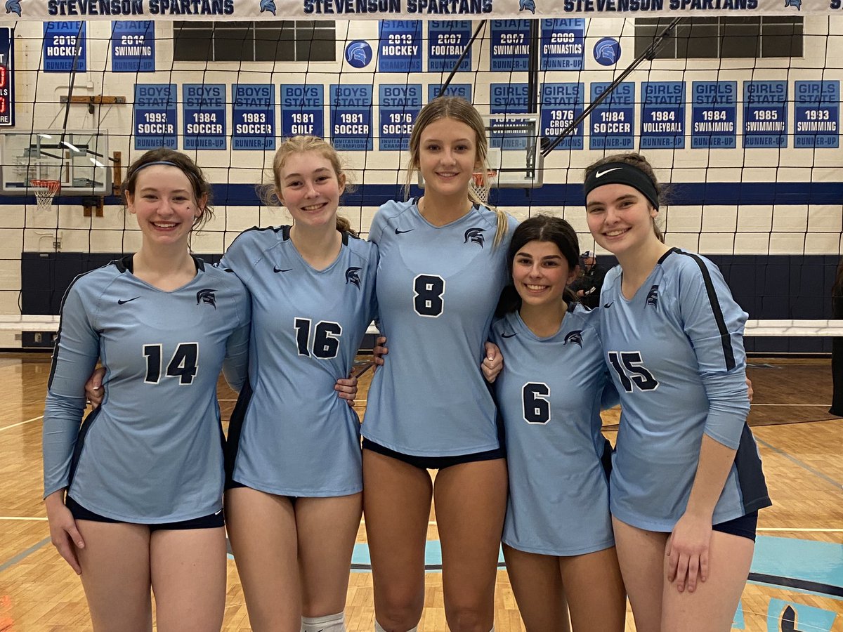 Spartans_SHS's tweet photo. Senior Night. Stevenson is blessed by the teamwork, leadership and great example of these 5 players. We will miss you!! https://t.co/t8h2XXohYL