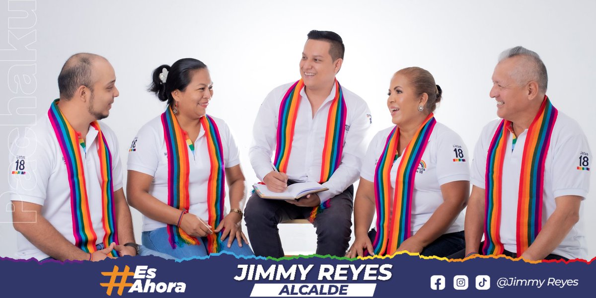 #TenaSomosUnEquipo

Nuestros candidatos a concejales urbanos Luis Enrique Rodriguez Mera, Regina Alvarez, Gregory Ocampo y Natalia Shiguango me acompañan en este camino de generar #dignidad para #Tena.

#EsAhora
#JimmyAlcalde2023
#todopachakutik 1️⃣8️⃣ ¡En plancha!