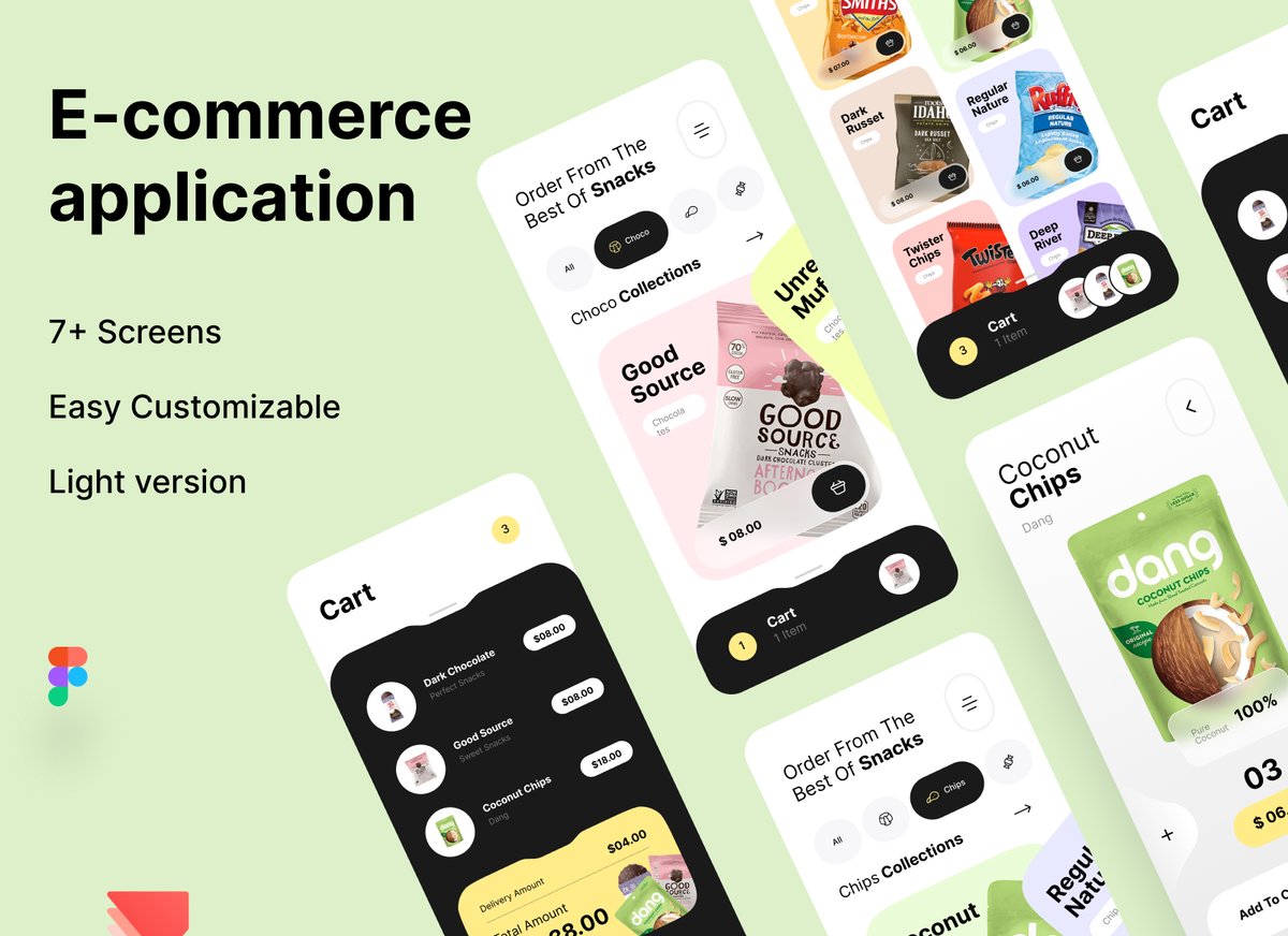 figmatemplate's tweet image. Free Ecommerce App UI kit Design.
Free Download: figmatemplates.net

#ecommerce #freeapp #freemobileapp #freedashboard #figmatemplates #freedesign #freedesign #ui #design