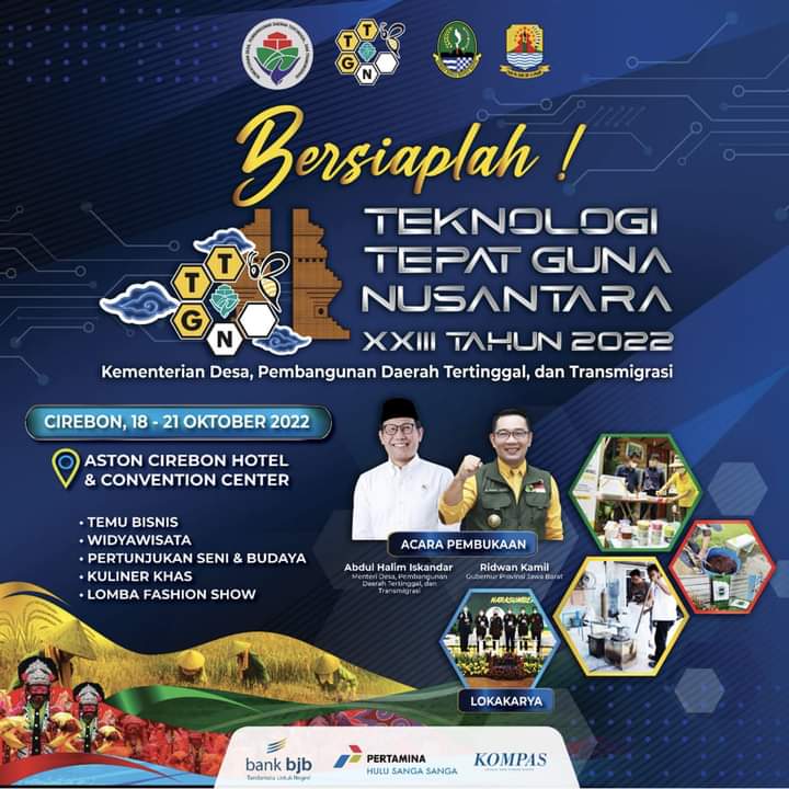 SELAMAT DAN SUKSES
Gelar TTG Nusantara XXIII tahun 2022 oleh KemenDes PDTT
#TTGNusantara
<a href="/jokowi/">Joko Widodo</a> 
<a href="/halimiskandarnu/">ABDUL HALIM ISKANDAR</a>
@kemendespdtt
<a href="/malik_haramain/">malikharamain</a>
<a href="/imansyukri/">Iman Sukri</a>
<a href="/taufikmadjid71/">IG : taufik.madjid</a>
@yusradaridesa 
<a href="/azzameldzikrie/">#SantriIndonesia</a> 
<a href="/tppkemendes/">TPP KEMENDES</a> 
<a href="/tppi_p3mdbkl/">tppi P3MD BENGKULU</a>
<a href="/ferisus77bkl1/">@feri_sus77bkl</a>