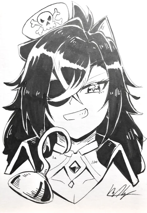 Pirate Dehya
Day 17 (i didn't skip I swear) #waifutober #Genshinlmpact 