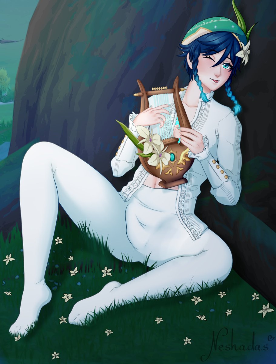 LadyNsds's tweet photo. Venti wants to have a fun~ 

#Genshinlmpact #Venti #fanartnsfw #fanart https://t.co/RKU7eqbxUH