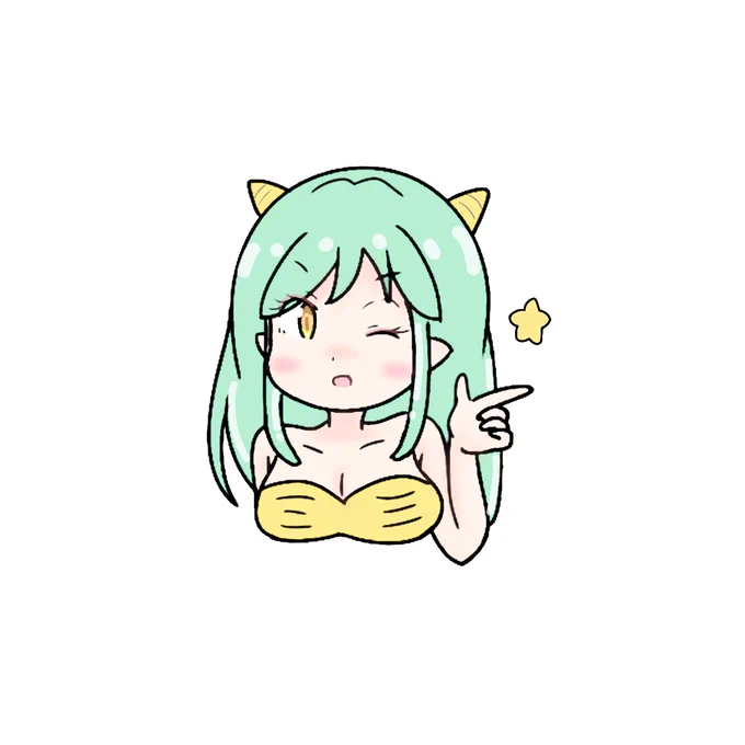 ラムちゃん初めて描いた アニメのOPEDがめちゃくちゃかわいい 