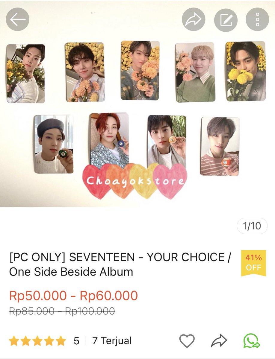 choayokstore's tweet photo. [CHOAYO K-STORE CLEARANCE SALE] 😳

Haiiii dalam rangka mau ngosongin gudang, kami mau obral barang2 dagangan niiih. PC 50ribu an aja, album2 100ribuan ajaaa. Bisa lgsg cek ke 🍊kami linknya ada di bio yaaa 😘 https://t.co/cNTKucPRAu