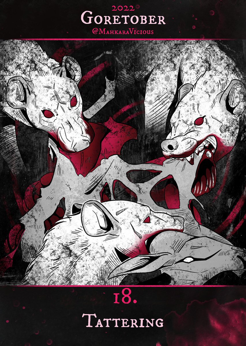 MahkaraVicious's tweet photo. Day 18
Nature is beautiful x2

#goretober #gore #horrorart #creepy https://t.co/q7tvnwPybN